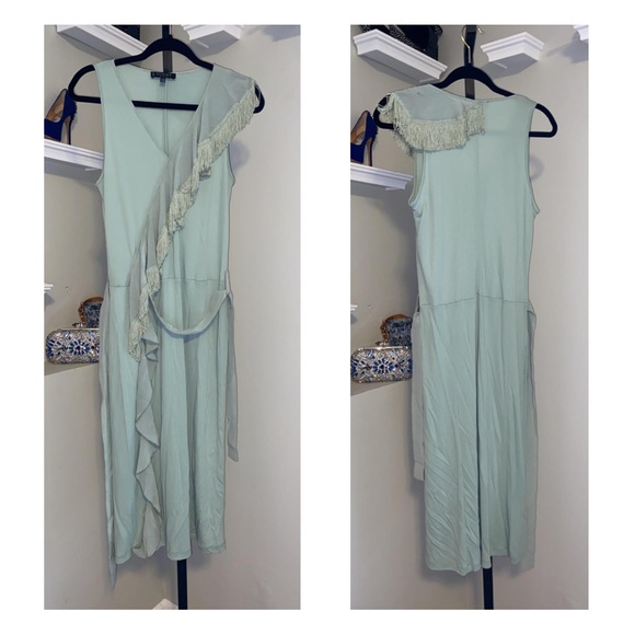 Tricot Chic Green Dress - Picture 1 of 9